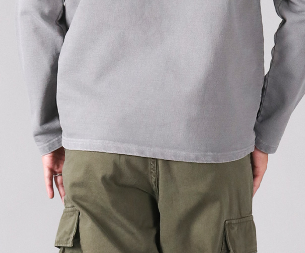 Inlay raglan L/S T-shirt