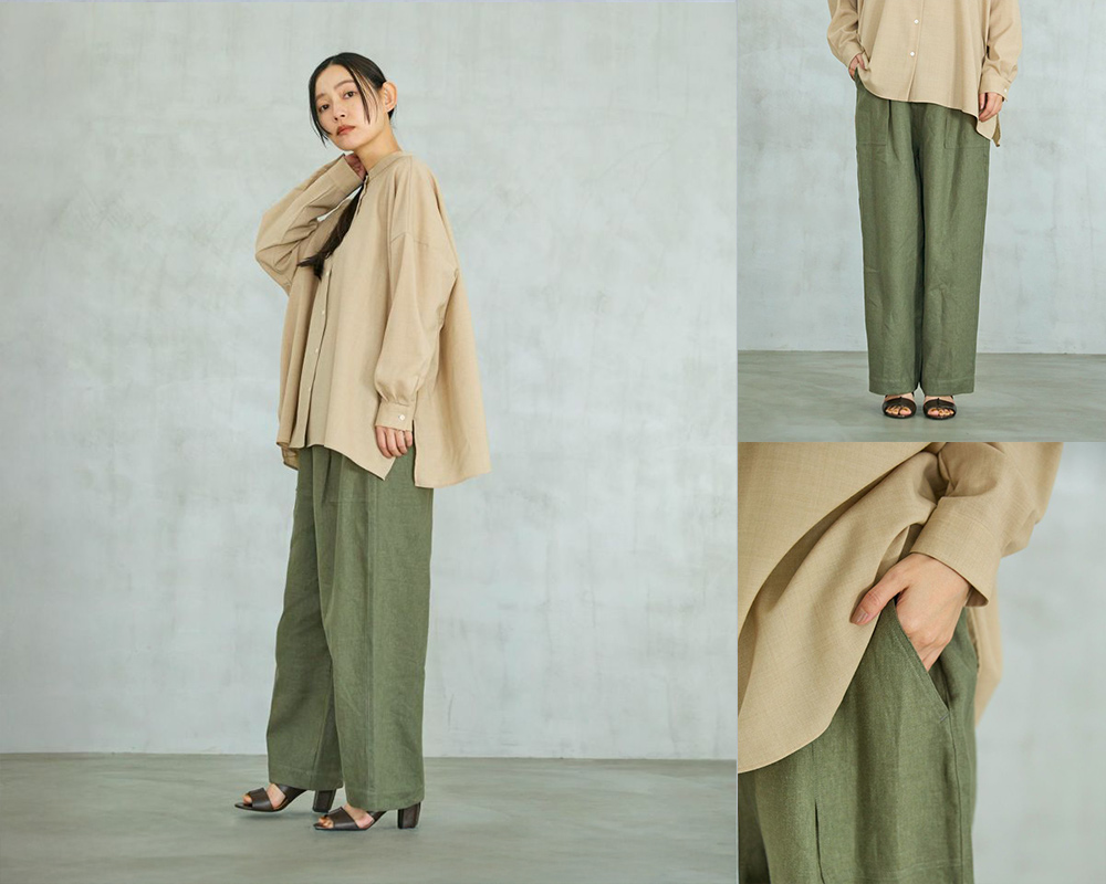 BAKER PANTS フレンチリネン