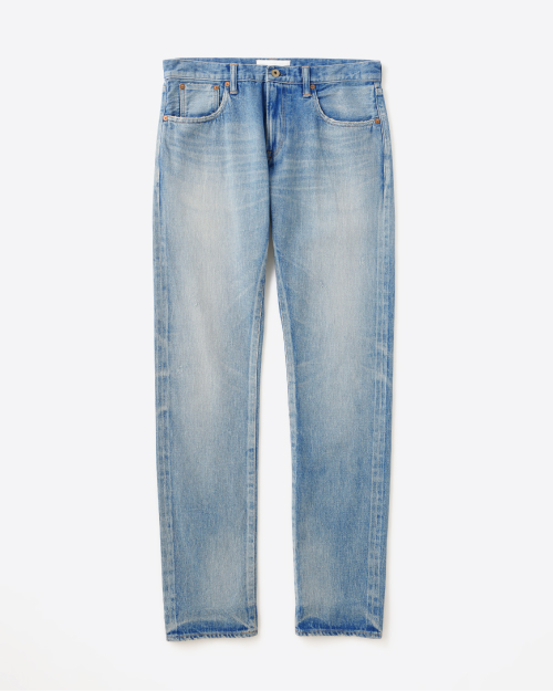 MEN｜Vintage Slim Jeans 12oz Light Indigo
