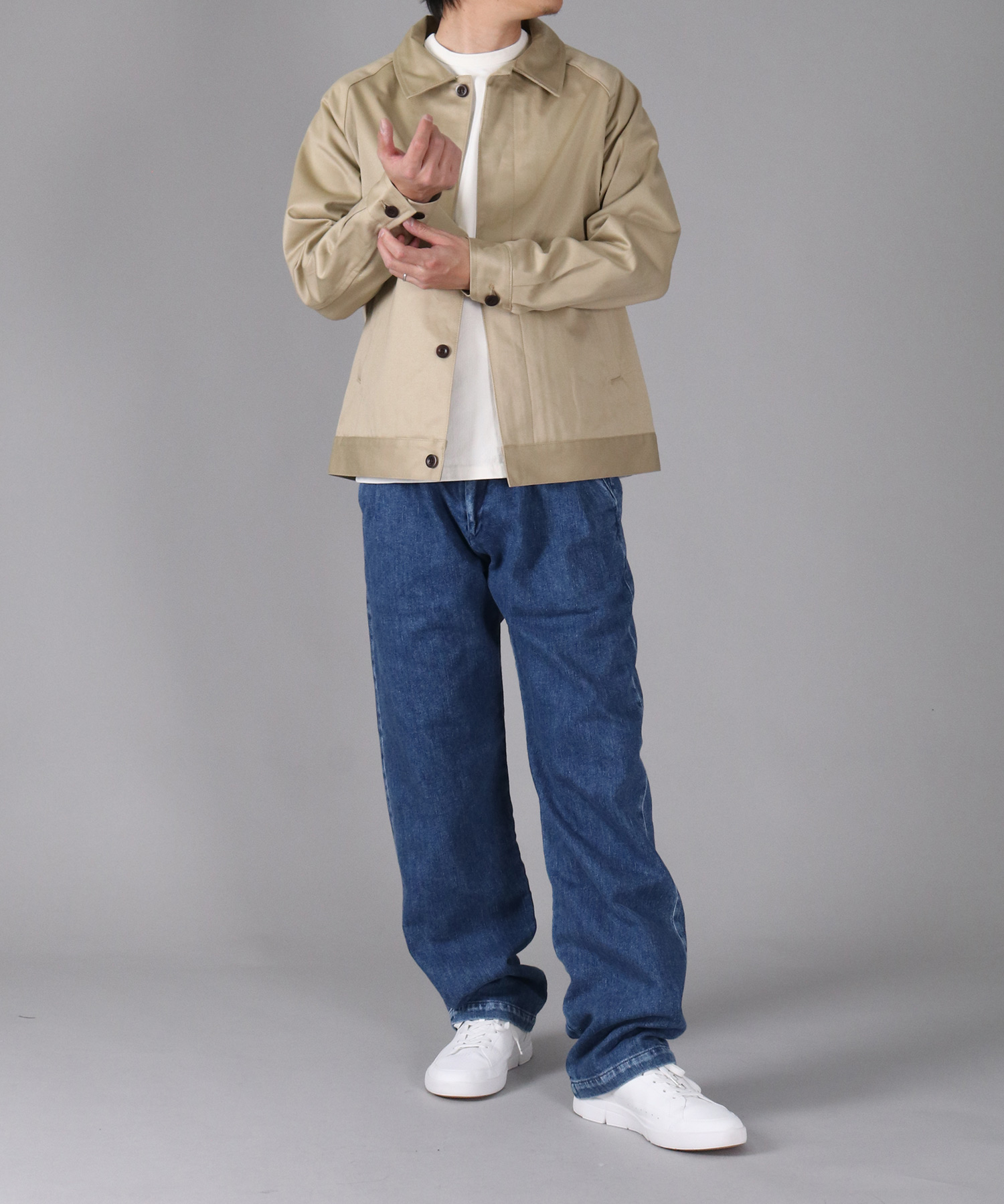 Smooth Double Pleats Pants