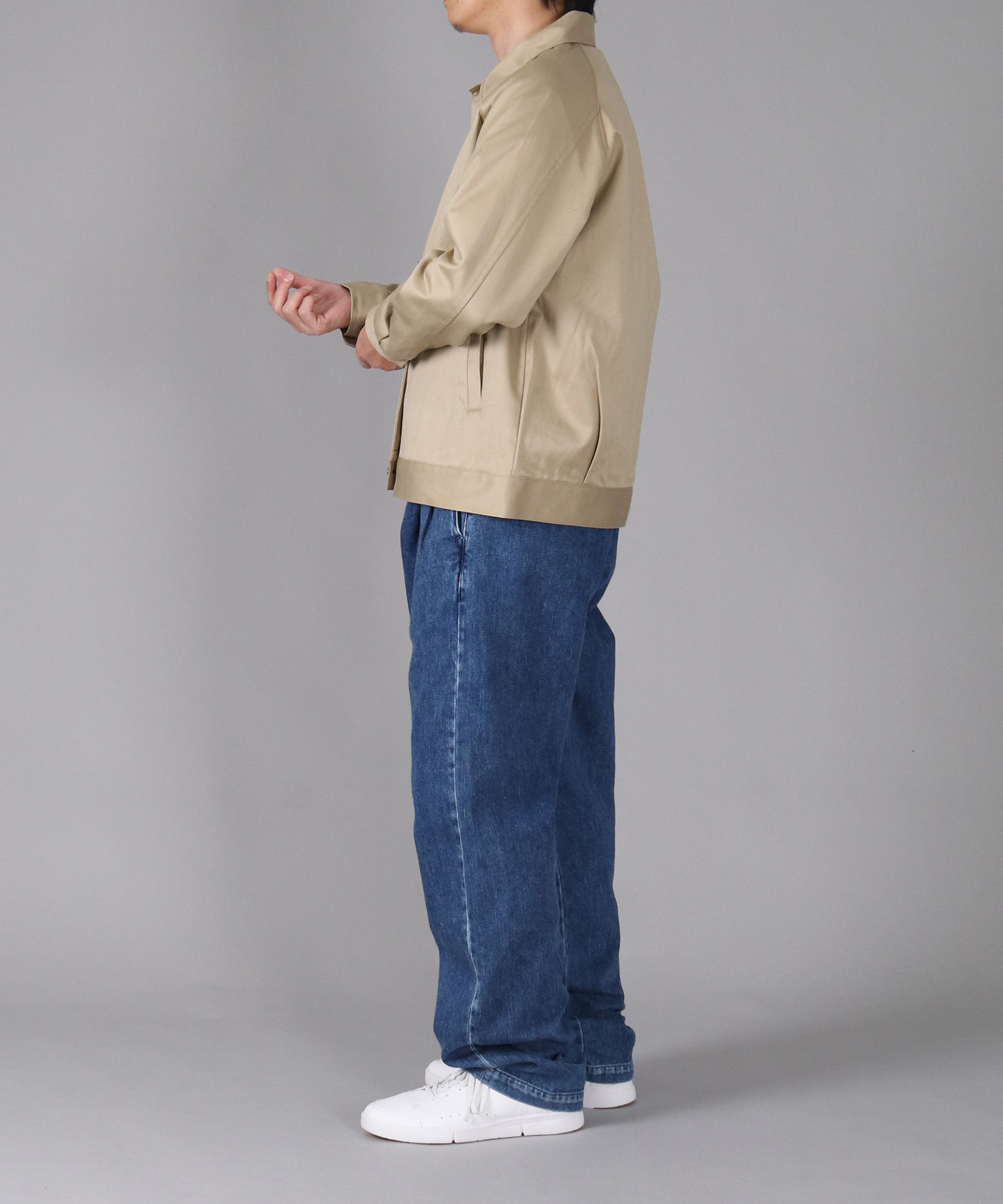 Smooth Double Pleats Pants